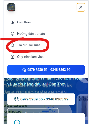 Bước 2: Truy cập trang camdocantho.net